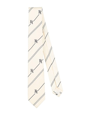 ELISABETTA FRANCHI Krawatten und Fliegen Off white 100% Polyester