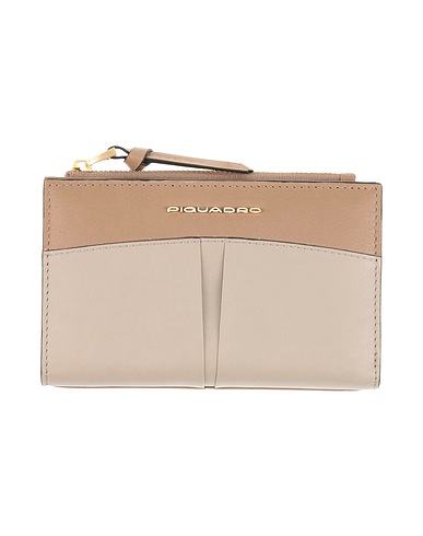 PIQUADRO Brieftasche Hellbraun 100% Rindsleder