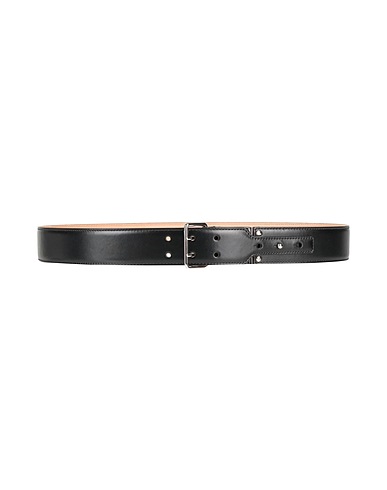 MCQUEEN Regular belt NERO Leather