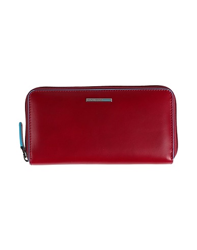 PIQUADRO Wallet Burgundy Cow leather