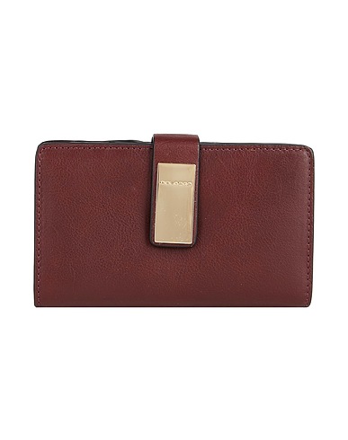 PIQUADRO Wallet Burgundy Leather