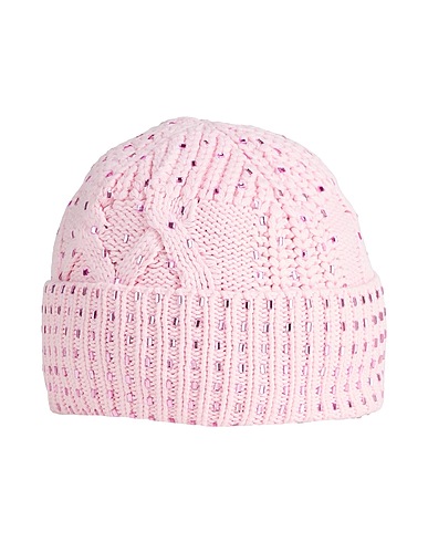NO SECRETS Hat Light pink 60% Cotton, 40% Acrylic