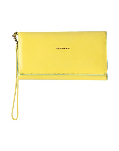 PIQUADRO Wallet Lime green Leather