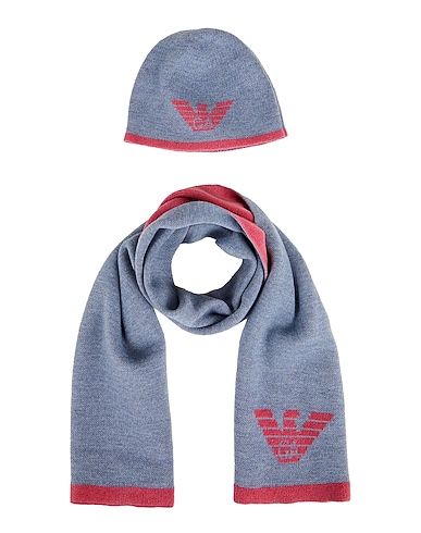 EMPORIO ARMANI Juegos de accesorios 50% Lana, 28% Algodón, 22% Viscosa