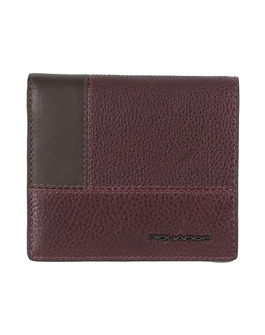 PIQUADRO Wallet Dark brown Leather