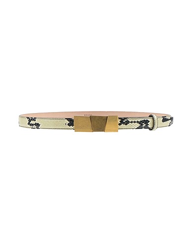 KHAITE Thin belt Light green Leather