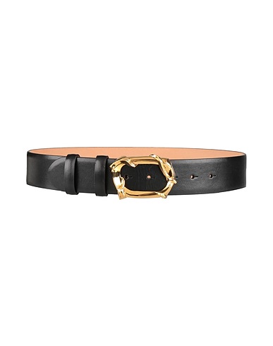 MCQUEEN Leather belt Black Leather