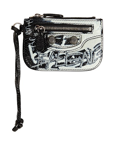 BALENCIAGA Wallet Black Lambskin