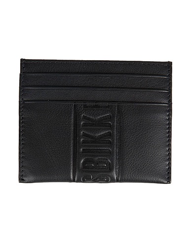 BIKKEMBERGS PICCOLA PELLETTERIA Nero 100% Pelle di bovino