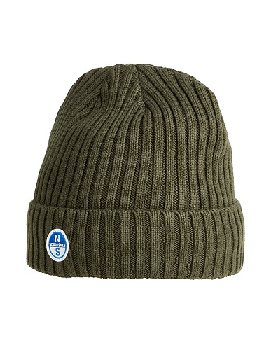 NORTH SAILS Hat Military green 60% Cotton, 30% Nylon, 10% Wool