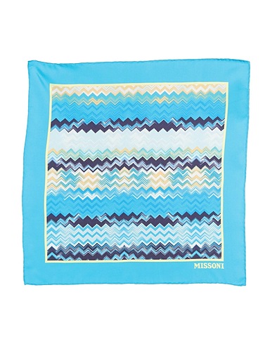 MISSONI Cravatte e papillon Azzurro 100% Seta