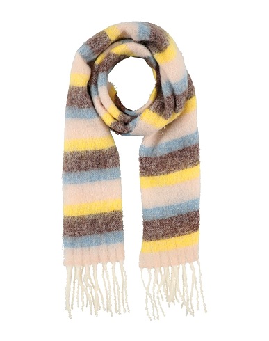 ALYSI Scarves and foulards Yellow 28% Alpaca wool, 28% Mohair wool, 24% Virgin Wool, 20% Polyamide