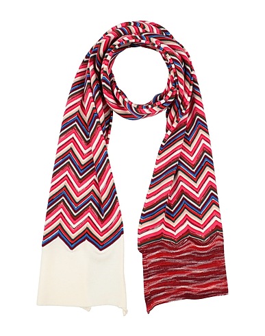 MISSONI Scarves and foulards Fuchsia 82% Wool, 13% Viscose, 5% Acrylic