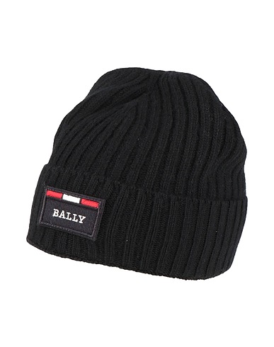 BALLY Mützen & Hüte Schwarz 48% Wolle, 30% Viskose, 15% Nylon, 7% Kaschmir