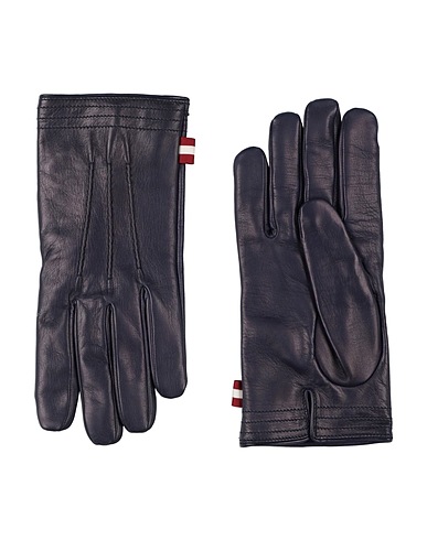BALLY Gloves Midnight blue 100% Lambskin