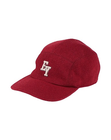 ELEVENTY Hat Burgundy 90% Wool, 10% Cashmere
