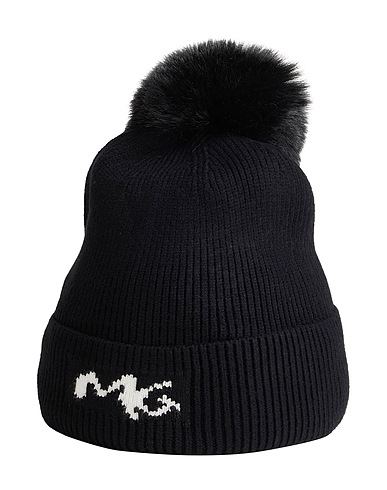 MANILA GRACE Hat Black 50% Viscose, 30% Polyester, 20% Nylon