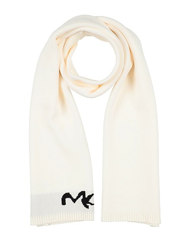 MANILA GRACE Scarves and foulards Cream 50% Viscose, 30% Polyester, 20% Nylon