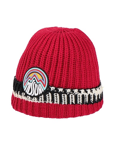 MISSONI Hat Garnet 100% Wool