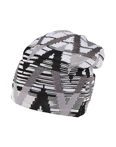 MISSONI Hat White 68% Viscose, 28% Wool, 4% Polyamide