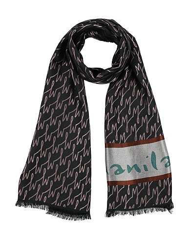 MANILA GRACE Scarves and foulards Midnight blue 64% Viscose, 36% Acetate