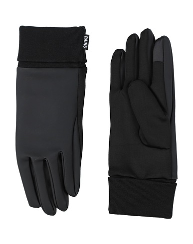 RAINS Handschuhe Schwarz 100% Polyester