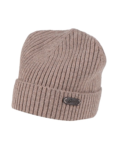 BRIONI Hat Taupe 100% Cashmere