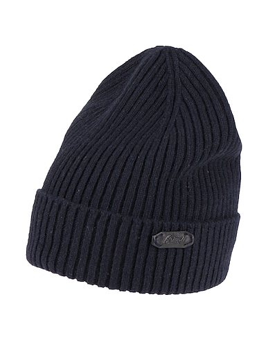 BRIONI Hat Navy blue 100% Cashmere