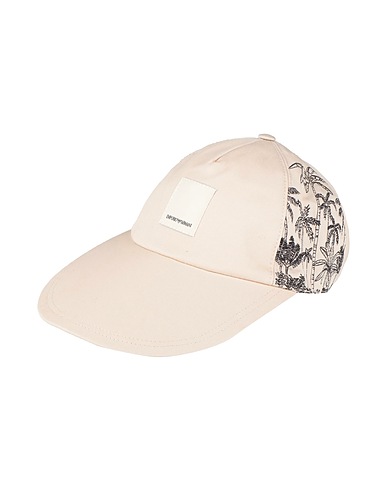 EMPORIO ARMANI Hat Beige 100% Cotton