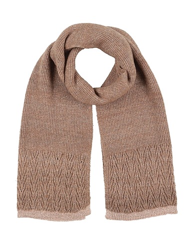 PIECES Scarves and foulards Khaki 52% Recycled polyester, 29% Acrylic, 16% Polyester, 3% Elastane