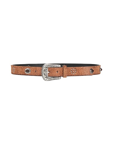 ELEVENTY Regular belt Brown Leather