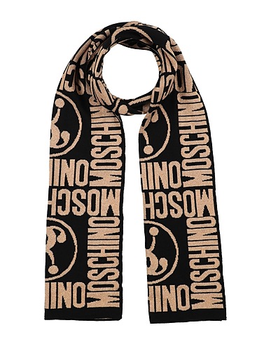 MOSCHINO Scarves and foulards Sand 50% Wool, 40% Viscose, 10% Polyamide