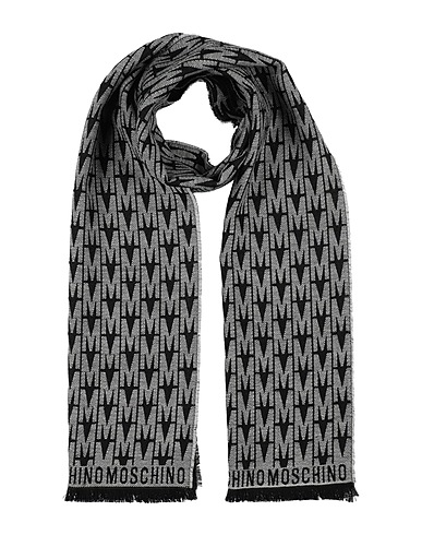 MOSCHINO Scarves and foulards Black 100% Wool
