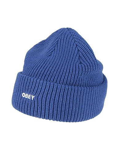 OBEY Hat Bright blue 100% Acrylic
