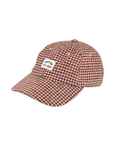 BRIXTON 帽子 ベージュ ポリエステル 90% / ウール 10%