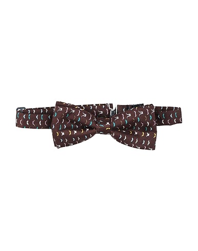 FEFÈ Napoli Ties and bow ties Brown 100% Silk