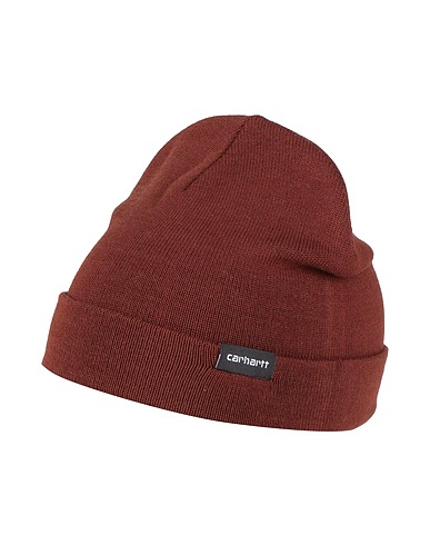 CARHARTT Cappello Marrone 48% Cotone, 47% Acrilico, 4% Nylon, 1% Elastan