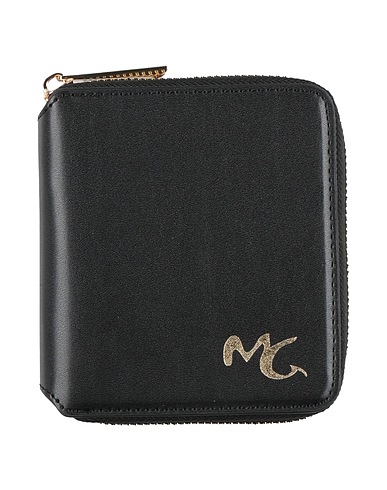MANILA GRACE Wallet Black 100% Polyurethane