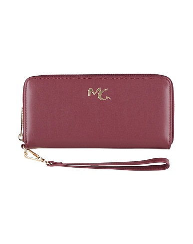 MANILA GRACE Wallet Plum 100% Polyurethane