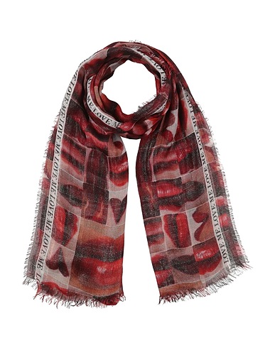 FALIERO SARTI Scarves and foulards Brick 75% Modal, 14% Cupro, 8% Cashmere, 3% Polyester