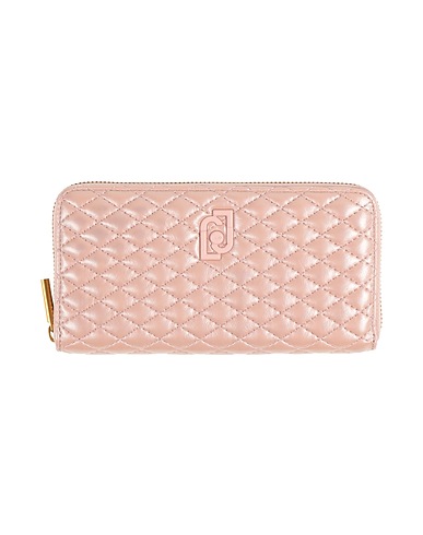 LIU •JO Wallet BETTER Blush 100% Polyester, Polyurethane resin