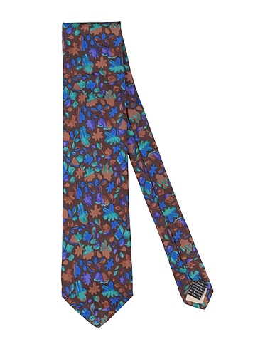 MISSONI Ties and bow ties Dark brown 100% Silk