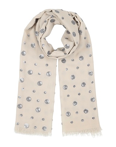 GAYNOR Scarves and foulards Beige 100% Silk