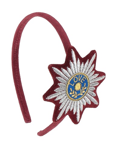 MASTERPEACE Hair accessory Burgundy Textile fibers
