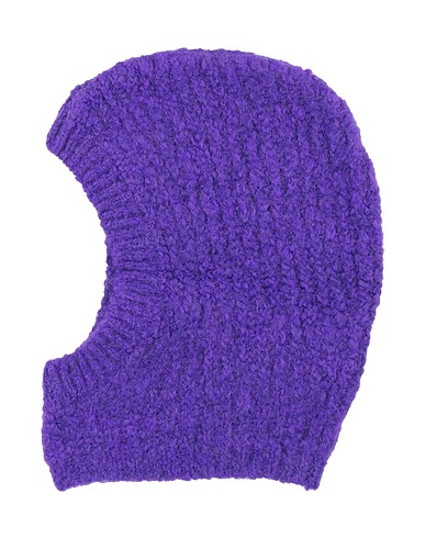 DOUUOD Hat Purple 65% Acrylic, 15% Wool, 12% Polyamide, 7% Alpaca wool, 1% Elastane