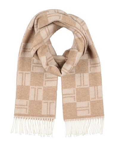 LANVIN Scarves and foulards Beige 60% Cashmere, 40% Wool
