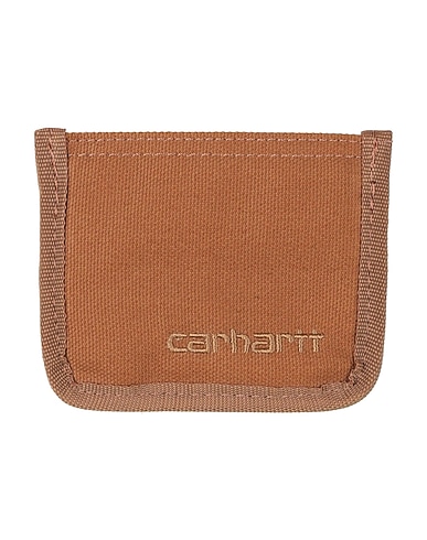 CARHARTT WIP PICCOLA PELLETTERIA Cammello 100% Cotone