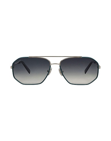 FERRAGAMO Sunglasses Deep teal Plastic, Metal