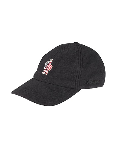 3 MONCLER GRENOBLE Hat Black 92% Polyester, 8% Elastane