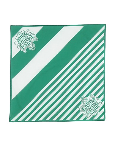 MAISON KITSUNÉ Scarves and foulards Green 100% Cotton